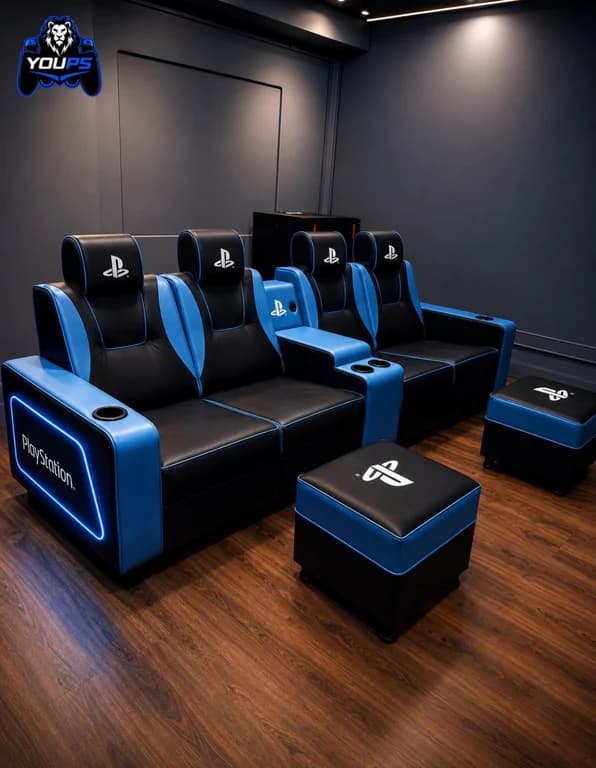 Dörtlü VIP Koltuk Takımı — 280 × 85 cm